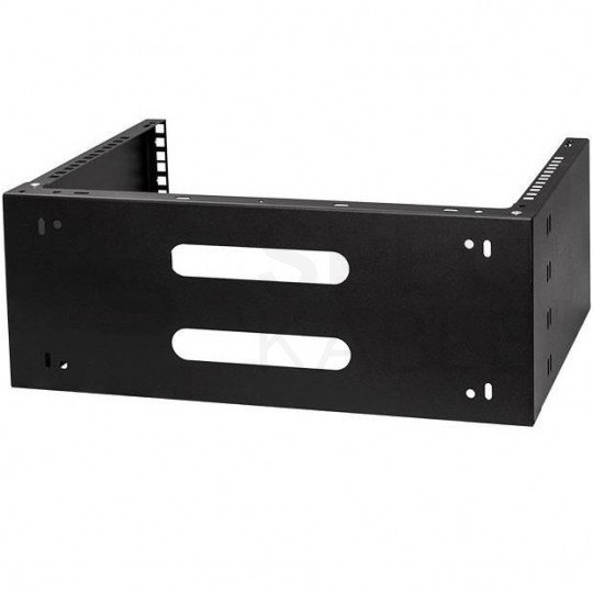 Uchwyt ścienny do urządzeń RACK 19" 4U 330mm czarny