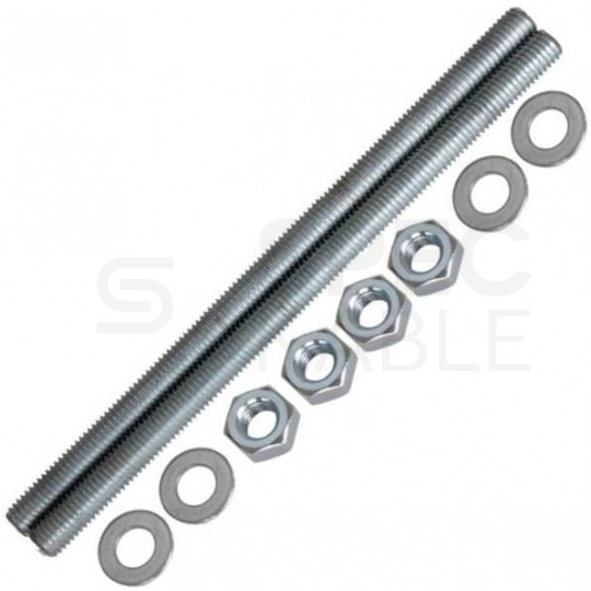 Uchwyt słupowy do kamer 170x120mm biały