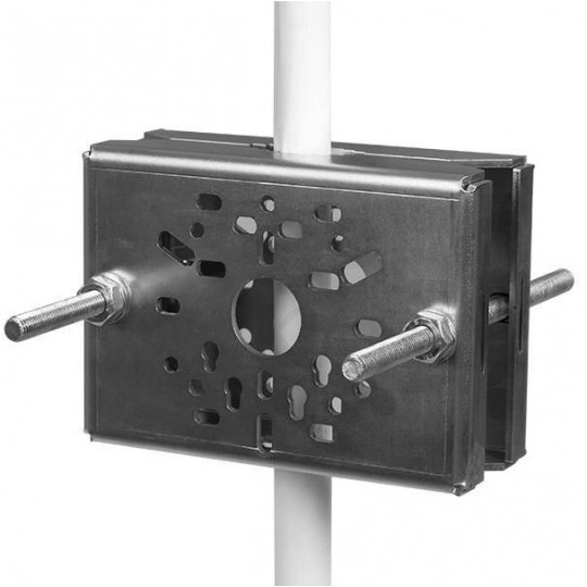 Uchwyt słupowy do kamer 170x120mm ocynk