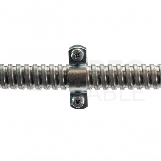 Uchwyt stalowy dystansujący RAS do mocowania rur instalacyjnych, peszli i kabli (19-23mm) RAS-M20