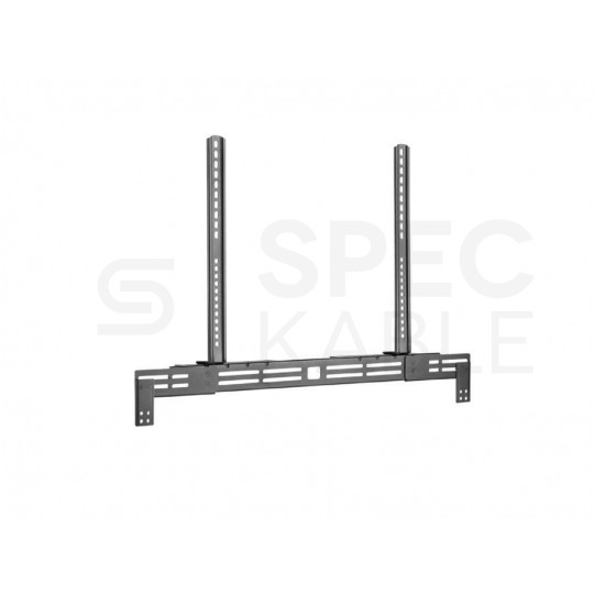 Uchwyt wieszak na głośniki Soundbar do TV, telewizora 10kg czarny VESA MC-843
