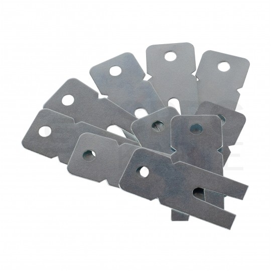 Uchwyty mocujące (10 sztuk) do skrzynek rozprężnych SR-VENT fi:90mm oraz 2x fi:75mm