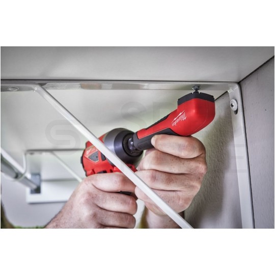 Udarowa nasadka kątowa 90° 1/4" + 10x Bit Shockwave Impact Duty MILWAUKEE