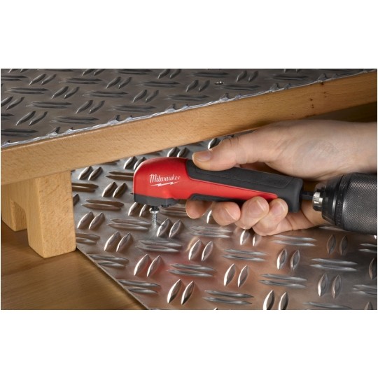 Udarowa nasadka kątowa 90° 1/4" + 10x Bit Shockwave Impact Duty MILWAUKEE