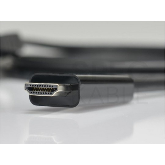 UNITEK Kabel DisplayPort 1.1a / HDMI FHD@60 (wtyk / wtyk) czarny1,8m