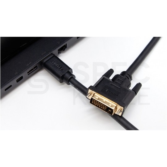 UNITEK Kabel DVI-D / HDMI 4K@60 (wtyk / wtyk) dwukierunkowy 2m