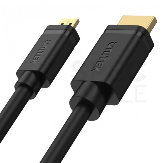 UNITEK Kabel micro HDMI - HDMI 4K@60 (wtyk / wtyk) 2m