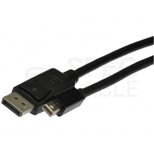 UNITEK Kabel mini DisplayPort 1.2 / DisplayPort 4K@60 (wtyk / wtyk) 2m