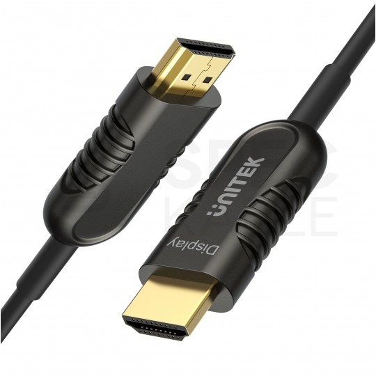 UNITEK Kabel optyczny HDMI 2.0 4K Premium High Speed Ultra HD 4K@60 40m