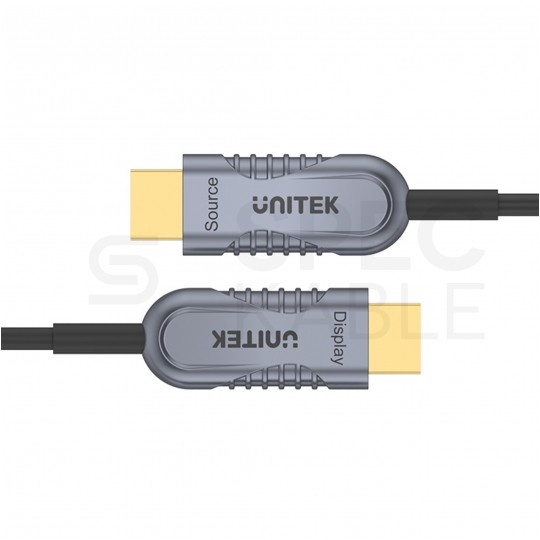 UNITEK Kabel optyczny HDMI 2.1 8K Ultra High Speed 8K@60 4K@120 5m