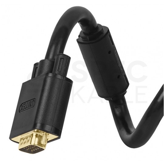 UNITEK Kabel SVGA (D-Sub 15-pin) FHD@60 czarny 3m