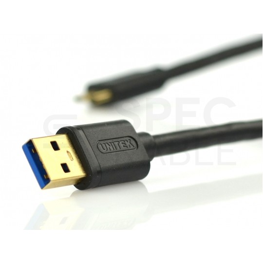 UNITEK Kabel USB 3.0 A / micro-B (wtyk / wtyk) 1m