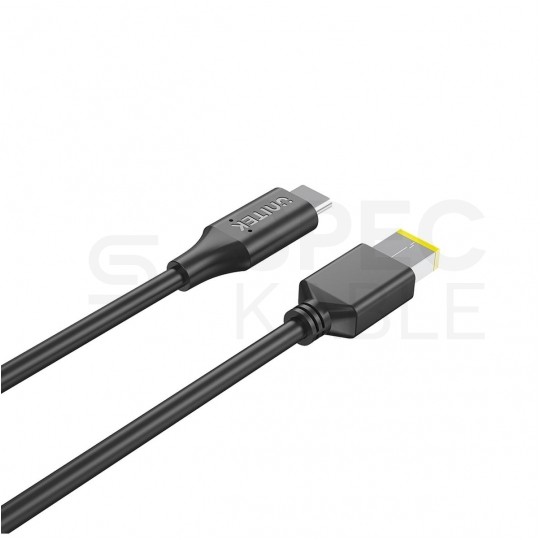 UNITEK Kabel zasilający USB-C - DC 11x4,5mm 65W PD do laptopów Lenovo 1,8m