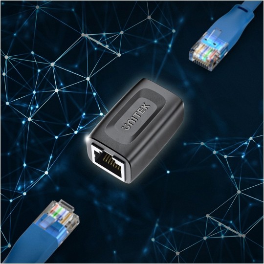 UNITEK Łącznik 2xRJ45 8P8C kat.6