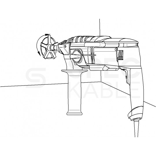 Urządzenie do skrawania puszek podtynkowych + 1 nóż SCROBER