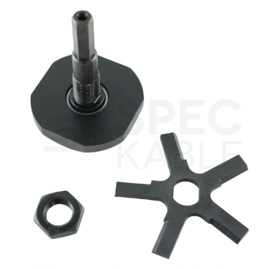 Urządzenie do skrawania puszek podtynkowych + 1 nóż SCROBER