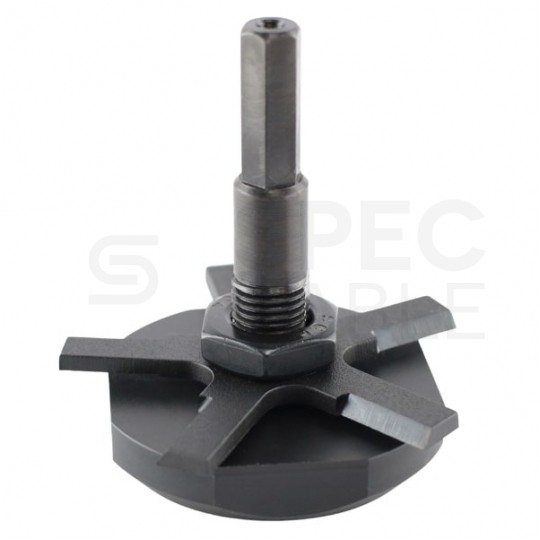 Urządzenie do skrawania puszek podtynkowych + 1 nóż SCROBER