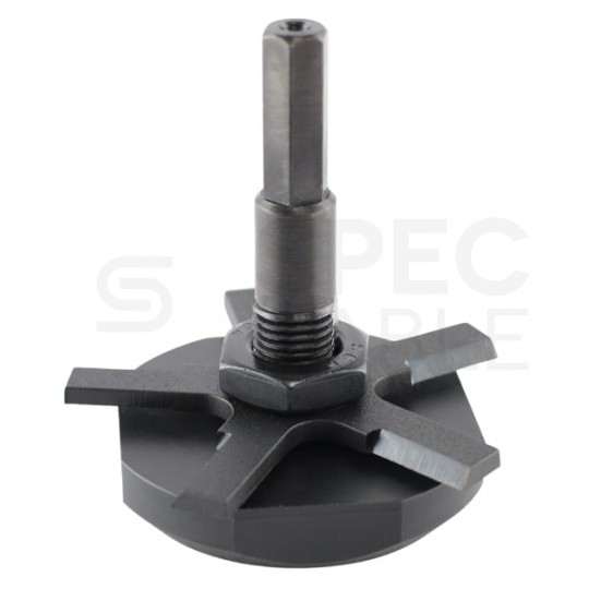 Urządzenie do skrawania puszek podtynkowych + 3 noże SCROBER