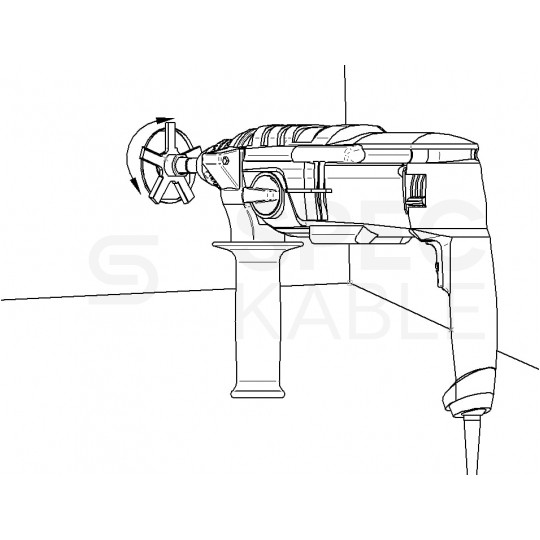 Urządzenie do skrawania puszek podtynkowych + 3 noże SCROBER
