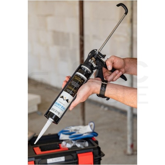 Uszczelniacz dekarski bezbarwny wodoodporny 280ml BAUHUS do uszczelniania dachów i rynien