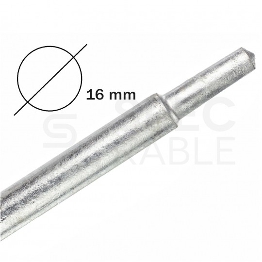 Uziom składany bezgwintowy ocynkowany ogniowo Kompletny 3m (2x1,5m)