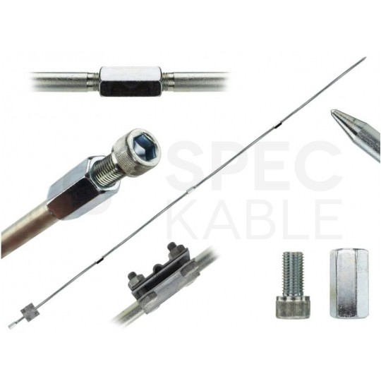 Uziom składany gwintowany ocynkowany ogniowo Kompletny 6m (4x1,5m)