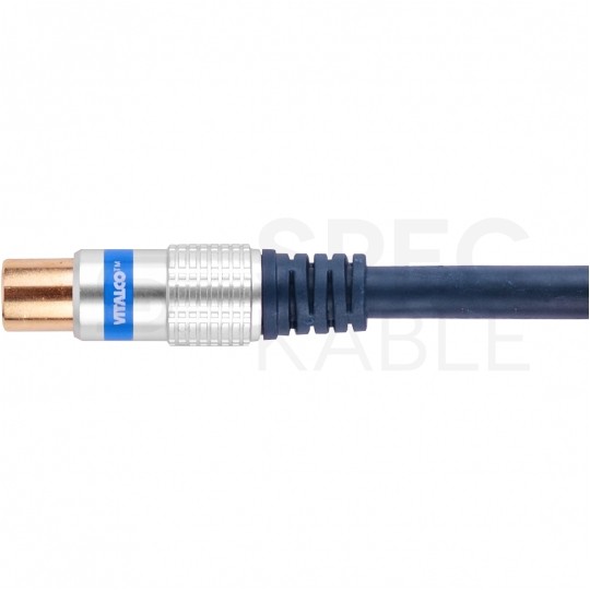 VITALCO AK60 Kabel antenowy SAT TV F (wtyk) / IEC (wtyk) 5m