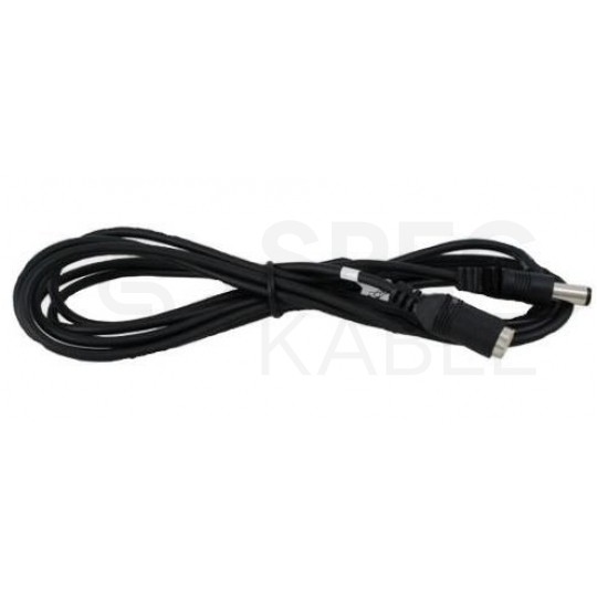 VITALCO DCK60 Przedłużacz DC 2,5/5,5mm (wtyk / gniazdo) kabel zasilający prądu stałego 2m