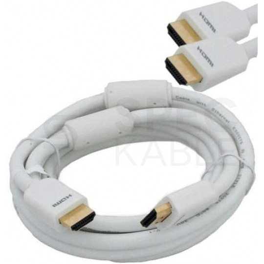 VITALCO HDK31 Kabel HDMI 1.4 High Speed Full HD 4K@24 biały 10m