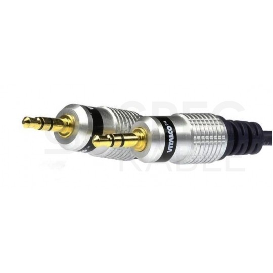 VITALCO JKD26 Kabel Audio AUX mini Jack 3,5mm Stereo (wtyk / wtyk) 5m