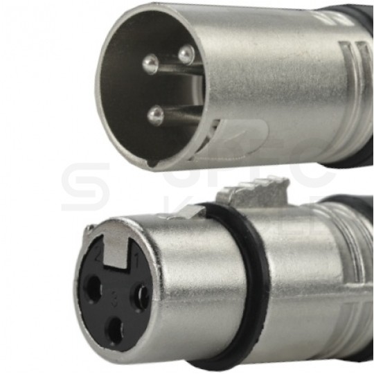 VITALCO MK06 Kabel mikrofonowy przedłużacz XLR (wtyk / gniazdo) 20m