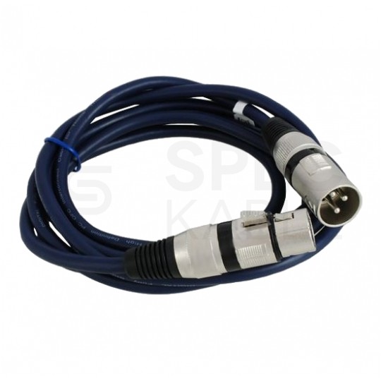 VITALCO MK06 Kabel mikrofonowy przedłużacz XLR (wtyk / gniazdo) 2m