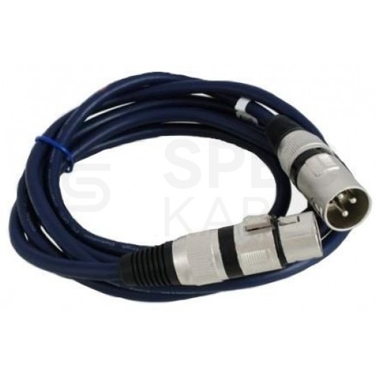 VITALCO MK06 Kabel mikrofonowy przedłużacz XLR (wtyk / gniazdo) 5m