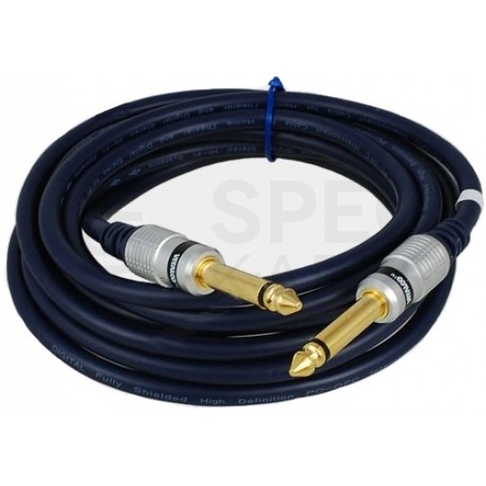 VITALCO MK46 Kabel instrumentalny Audio Jack 6,3mm Mono (wtyk / wtyk) 1,5m