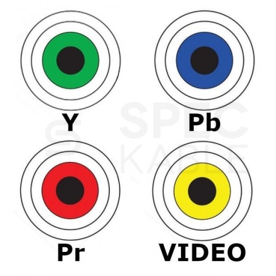 VITALCO RKD100 Kabel Coaxial Audio 1x RCA Cinch (wtyk / wtyk) 10m