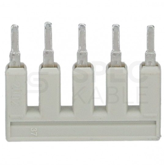 WAGO 2002-405 Mostek grzebieniowy 5-torowy jasnoszary TOPJOBS