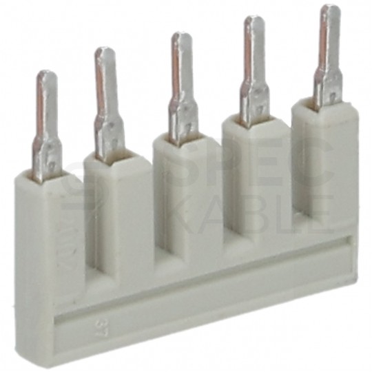 WAGO 2002-405 Mostek grzebieniowy 5-torowy jasnoszary TOPJOBS