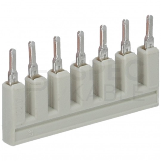 WAGO 2002-407 Mostek grzebieniowy 7-torowy jasnoszary TOPJOBS