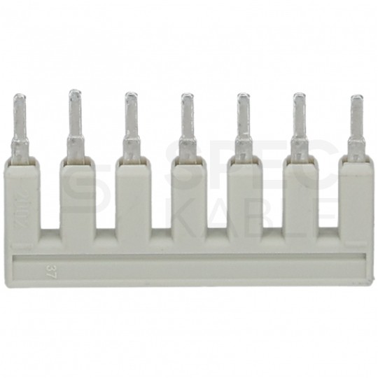 WAGO 2002-407 Mostek grzebieniowy 7-torowy jasnoszary TOPJOBS