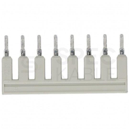 WAGO 2002-408 Mostek grzebieniowy 8-torowy jasnoszary TOPJOBS