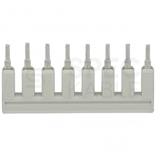 WAGO 2002-408 Mostek grzebieniowy 8-torowy jasnoszary TOPJOBS