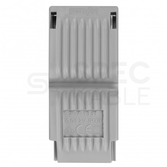 WAGO 207-1331 Mufa kablowa żelowa GELBOX IPX8 na 1 złączkę 0,2-4mm2 WAGO 221