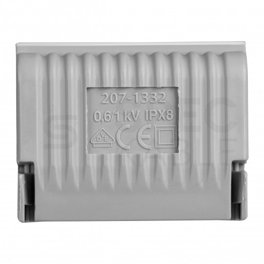 WAGO 207-1332 Mufa kablowa żelowa GELBOX IPX8 na 2 złączki 0,2-4mm2 WAGO 221