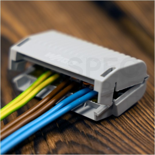 WAGO 207-1332 Mufa kablowa żelowa GELBOX IPX8 na 2 złączki 0,2-4mm2 WAGO 221