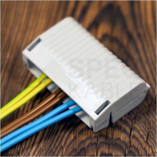 WAGO 207-1333 Mufa kablowa żelowa GELBOX IPX8 na 3 złączki 0,2-4mm2 WAGO 221