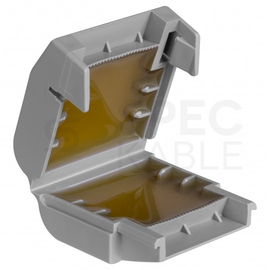 WAGO 207-1431 Mufa kablowa żelowa GELBOX IPX8 na 1 złączkę 0,5-6mm2 WAGO 221