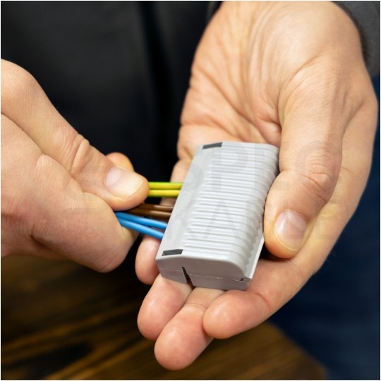 WAGO 207-1431 Mufa kablowa żelowa GELBOX IPX8 na 1 złączkę 0,5-6mm2 WAGO 221