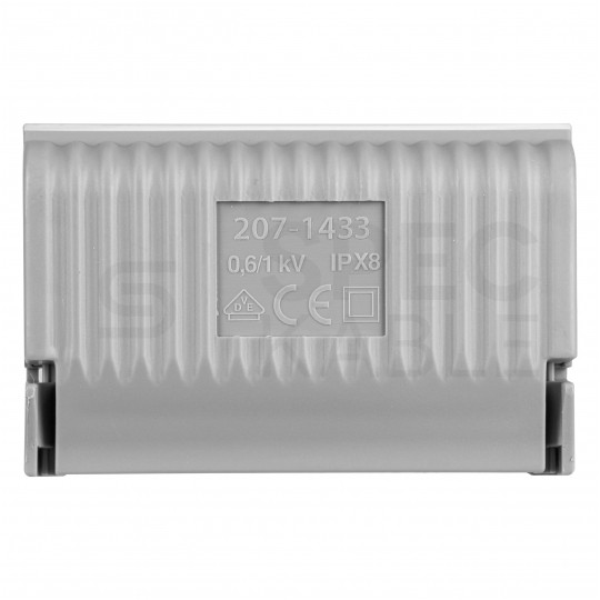 WAGO 207-1432 Mufa kablowa żelowa GELBOX IPX8 na 2 złączki 0,5-6mm2 WAGO 221