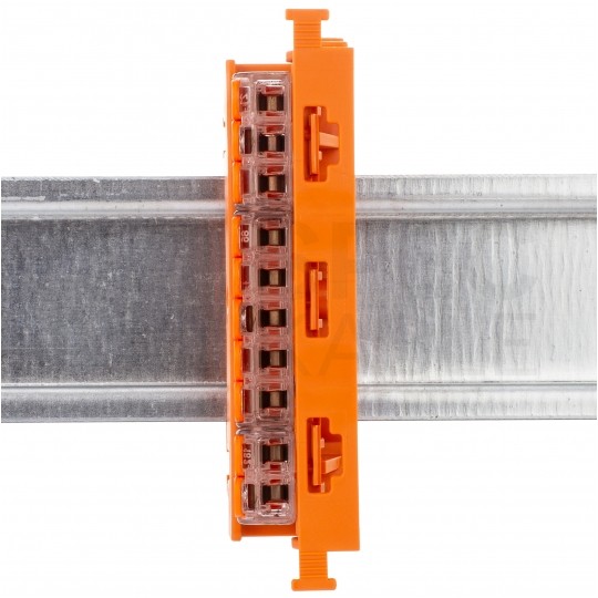 WAGO 221-500 Adapter montażowy na szynę DIN TH35 do złączek uniwersalnych WAGO COMPACT 221