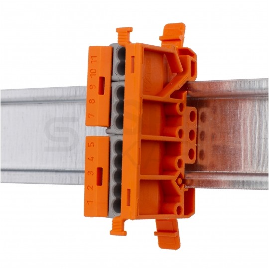 WAGO 222-500 Adapter montażowy na szynę DIN TH35 do złączek uniwersalnych WAGO CLASSIC 222